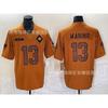 Klassisches American Football Trikot Tribute Edition 32 NFL Teams Retro Stil Baumwollmischung Sportshirt Herren