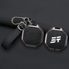 Auto Key Fob Cover Case Mount Housing Fit For Chery Auto Jetour Traveller Jetour T2 Zinc Alloy Genuine Leather Protect Key Ring Auto Accessories