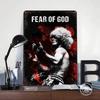Poster di Khabib Nurmagomedov Arte da Parete Personalizzato Segnali Metallici Vintage Targhetta in Latta Retrò per Man Cave Decorazione Articoli per la Decorazione della Casa