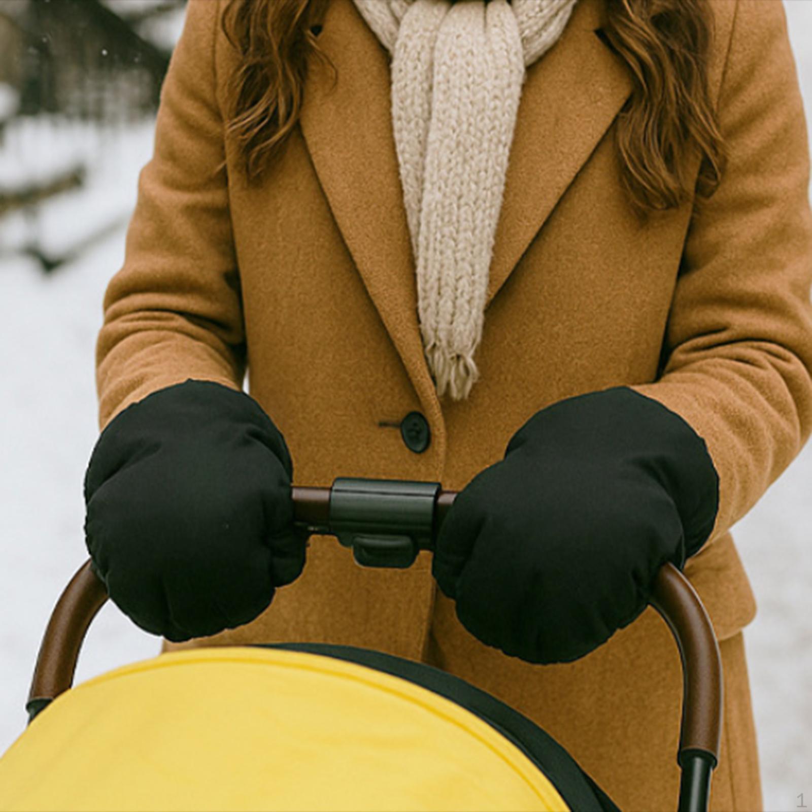 

Перчатки для коляски Warmmuffs Погодоустойчивые Зимние для Шопинга Гольфа Аксессуары для Ручек Коляски для Питомцев