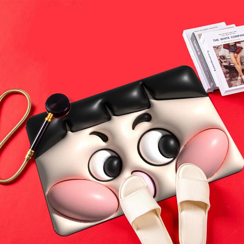 

Забавный коврик для ванной комнаты с эффектом расширения 3D, мягкий коврик из диатомовой грязи Fufu, впитывающий коврик из мультфильма 40 * 60cm diatom mud