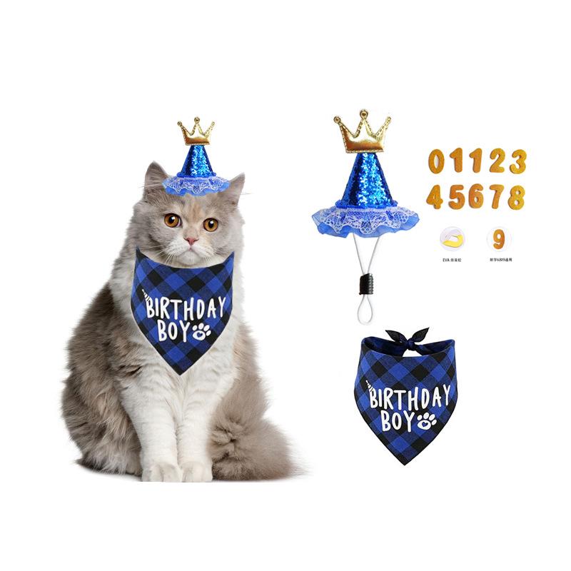 British-Style Pet Party Hat - Dog & Cat Headdress Accessory