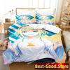 3D Amano Pikamee Anime Bedding Set Printed Duvet Cover Pillowcase Single Double Style Queen King Size Sets Home
