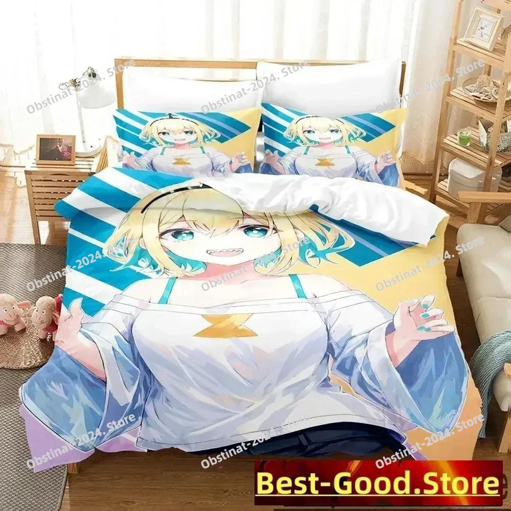3D Amano Pikamee Anime Bedding Set Printed Duvet Cover Pillowcase Single Double Style Queen King Size Sets Home