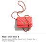 Chanel Sheepskin One Shoulder Crossbody Clutch Women's Red AP1762-Y60767-NL295