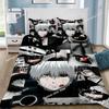 Anime Duvet Pillowcase Bedding Set Adult Boy Girl T-Tokyo G-Ghoul Bedroom Decoration Children Single Double Large Size Gift
