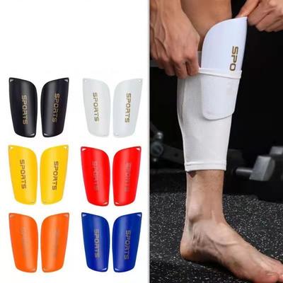 1 Pair 8 Colors Soccer Shin Pads Cover Blue Black White Leg Guard  Kids Boys Men