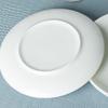 8-inch Pure White Round Ceramic Plate