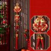 Fu Word Spring Festival Pendant Wind Chimes New Year Decorations Fashion Good Luck Ornaments  Home