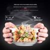 304 Stainless Steel Double-Layer Insulated Rice Bowls, 15cm (10-Pack)