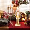 Christmas Nutcracker Doll Standing 11.61'' Tall Table Figurine for Tabletop