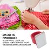 Magnetic Sewing PinCushion Silicone Wrist Needle Pad Safe Bracelet Pin Cushion Storage Sewing Pins Wristband Pin Holder 3 Colors