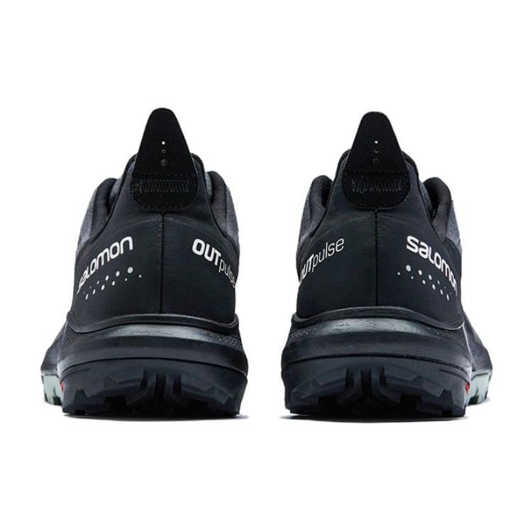 Salomon Outpulse Fabric Fashion Durable Low-Top Hiking Shoes Men Hiking Shoes Magnet-Grey 415878