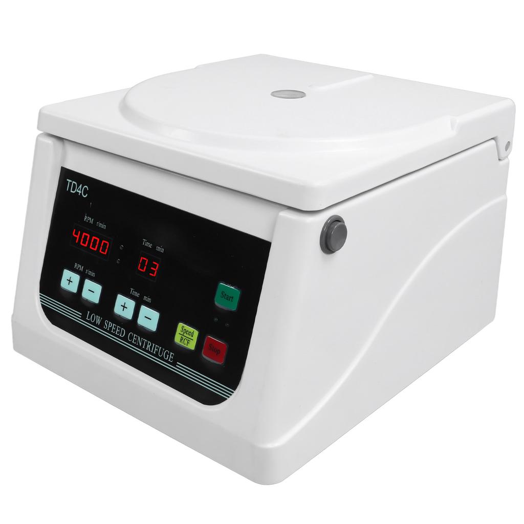 Stolní centrifuga 2200xg 4000rmin LCD displej Laboratorní stolní centrifuga s časovačem