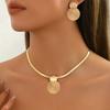 2-Piece Set: New Arrival Elegant Necklace & Stud Earrings Set for Women – A Stylish, High-End Gift and Accessory