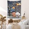 Bubu Dudu Cartoon Cartoon Tapestry Wall Hanging Decoration Household Home Decor