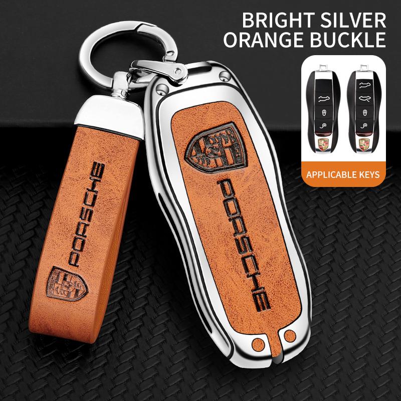 Auto Smart Key Hülle Schale Für Porsche Panamera Spyder Carrera Macan Boxster Cayman Cayenne 911 970 981 Schlüsselanhänger Zubehör