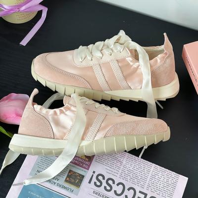 Damenschuhe Sommer neu Nischendesign Einzelne Schuhe Deutsche Trainingsschuhe atmungsaktiv lässig leicht ins vielseitige Board-Schuhe