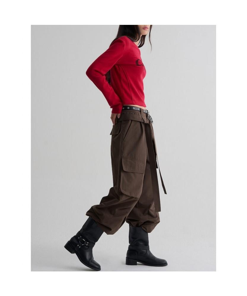 8seconds Cargo Padded Pants Brown