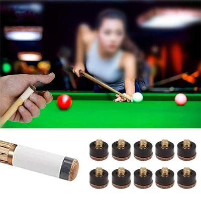 10PCS 10/11/12/13MM Pool Queue Schrauben Spitze Spiel Mit Billard Queue Schraube Ferrule queue Reparatur Werkzeug