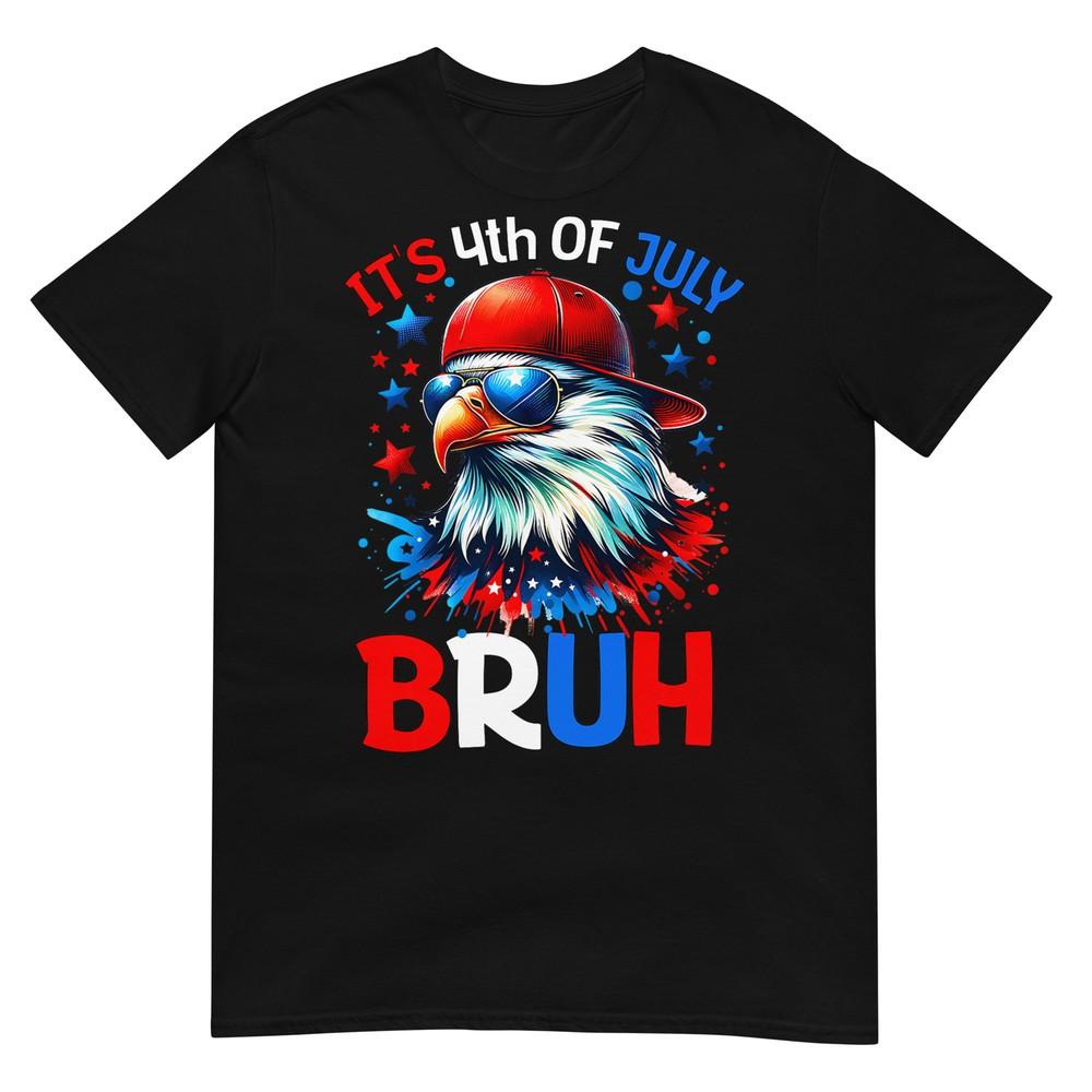 Bruh 4. Juli Jungen Kinder Vierter Juli Weißkopfseeadler T-Shirt