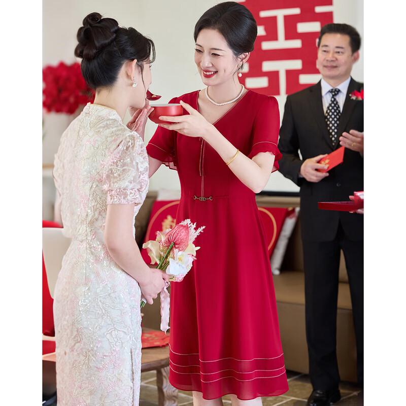 

Пастельное летнее шифоновое платье для матери невесты/жениха 2XL