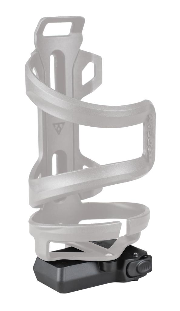 Porta-Garrafa de Água Dupla Face Topeak Pro com Caixa de Ferramentas e Multi-Ferramenta Nano 11 Funções Preto,