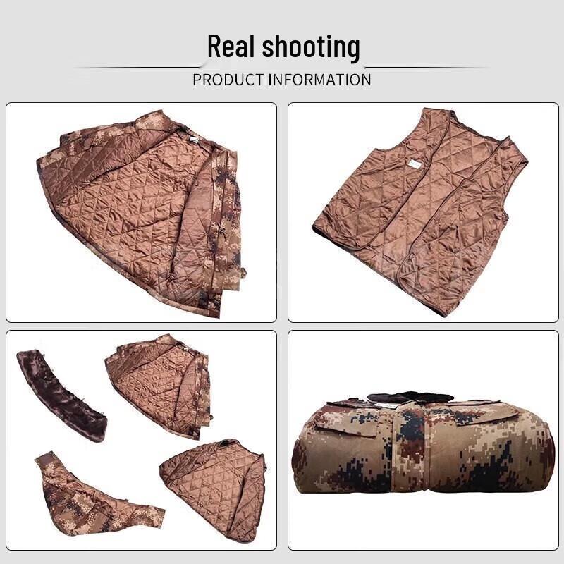 Juesilang Men's Winter Warm Cotton Overcoat