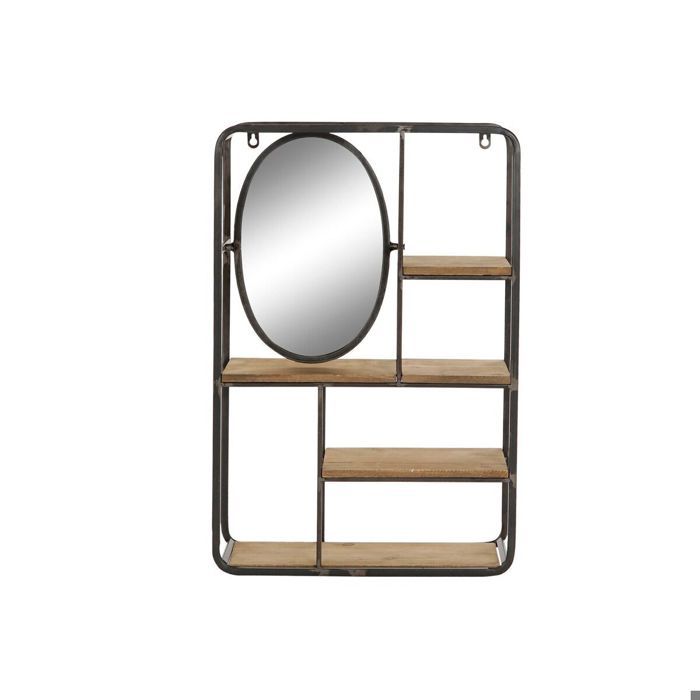 Étagère En Métal Et Bois MDF DKD Home Decor
