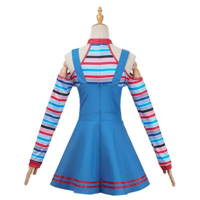Circus Clown Costume Halloween Costume Revival Horror Ghost Baby Maid Suspender Dress