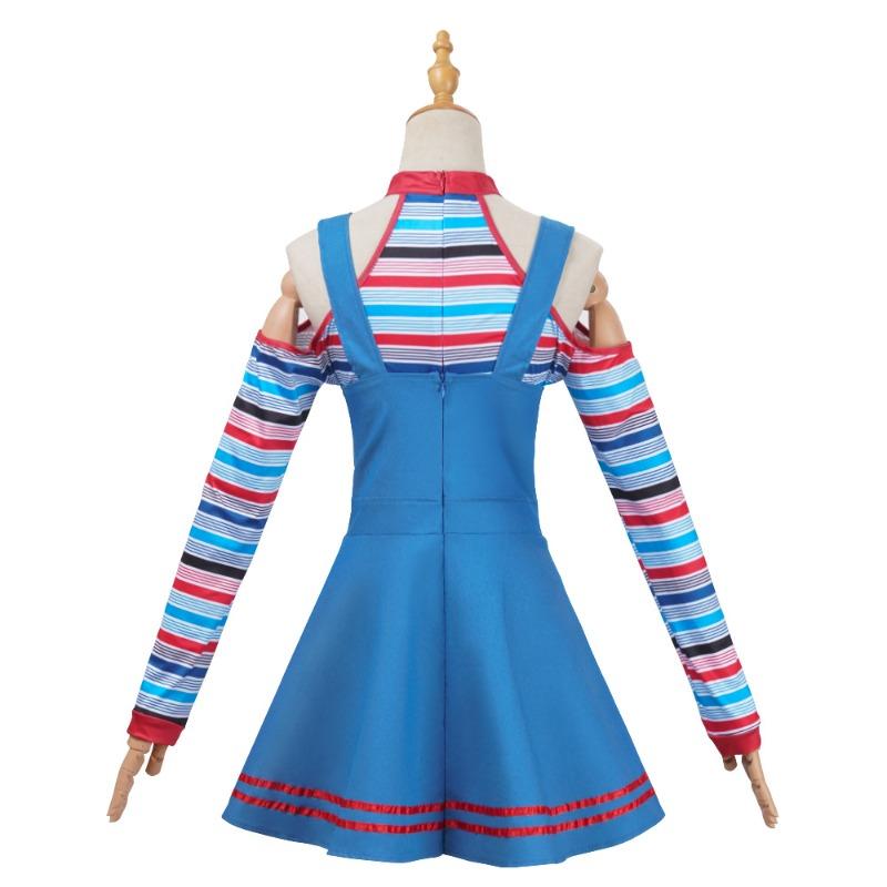 Circus Clown Costume Halloween Costume Revival Horror Ghost Baby Maid Suspender Dress