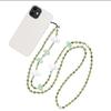 KKBEAD Heart and Cloud Crossbody Lanyard: Japanese and Korean Style Mobile Phone Chain Pendant Jewelry
