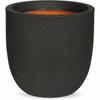 Planter Capi Europe Black Plastic Oval Ø 43 Cm