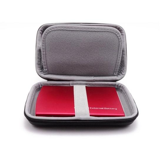 2,5-Zoll-Festplattenlaufwerk Schutzhülle Power Bank USB-Kabel Ladegerät Aufbewahrungstasche