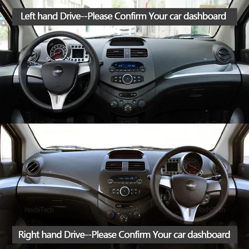 For Chevrolet Spark 2013 2014 2015 Car Dashboard Cover Mat Sun Shade Non-slip Pad Carpet Protector Accessories