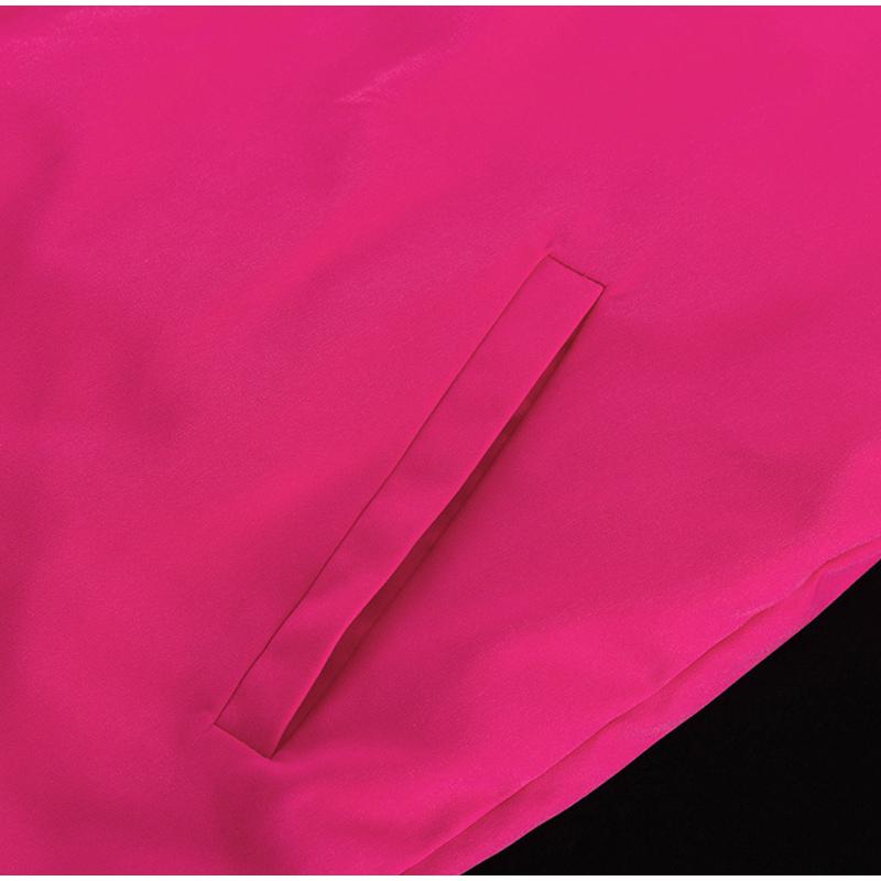 Women's Sports Suit Stripe Contrasting Design Zipper Long Sleeved Jacket with Loose Pants Casual Two-piece Set Spring and Autumn