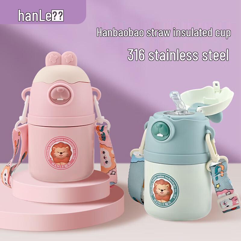Hanle Hanbaobao Kids 316 SS Straw Insulated Bottle 750ml