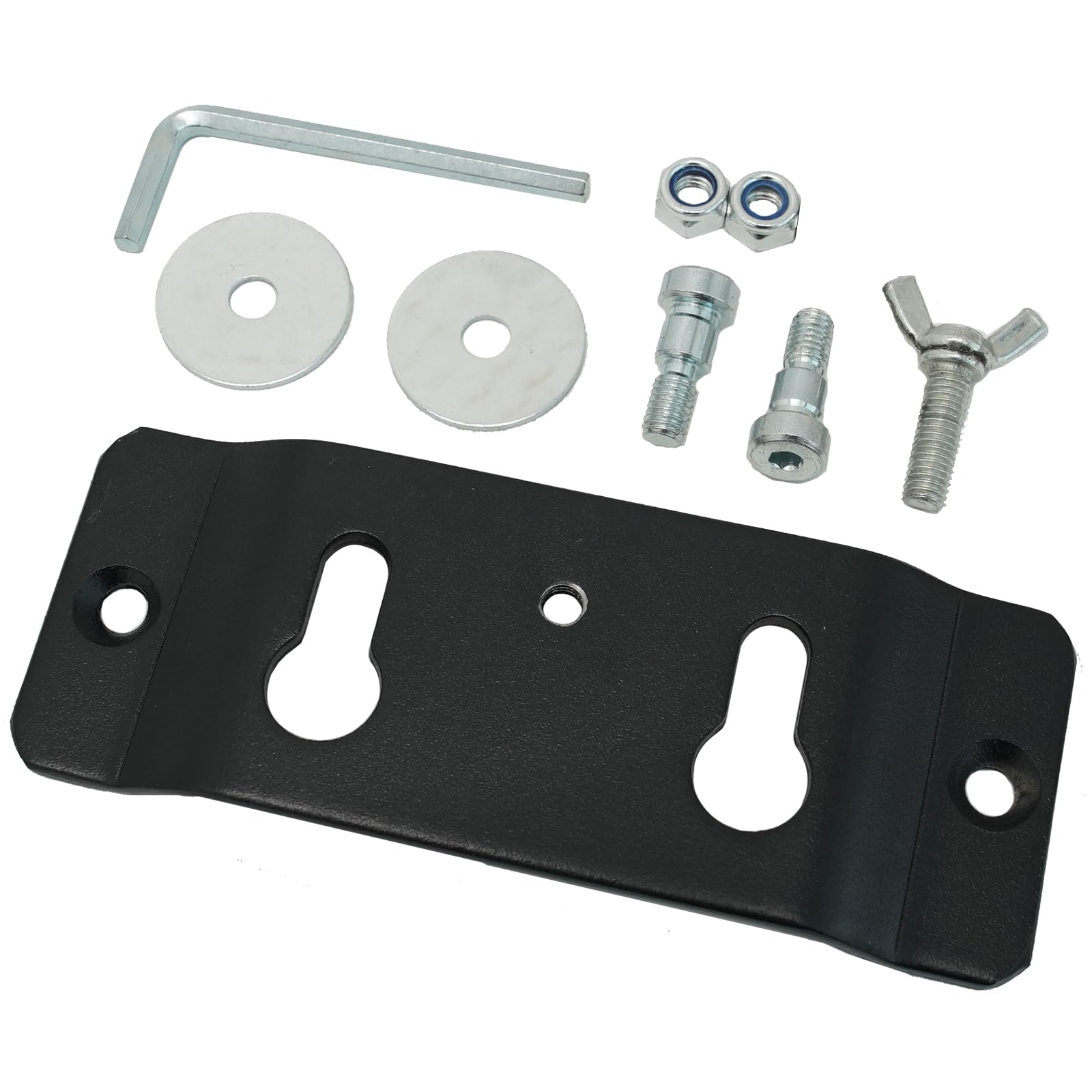 

Toolsisland TD7021A-2 Wheel Clamp Pad Plus Dedicated Optional Parts, Optional Plate, Trampo Bike Transportation Special lock plate чёрный