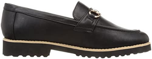 MIONOTIS Women's Bit Loafers 673B Black, Size 23.5 cm, 2E