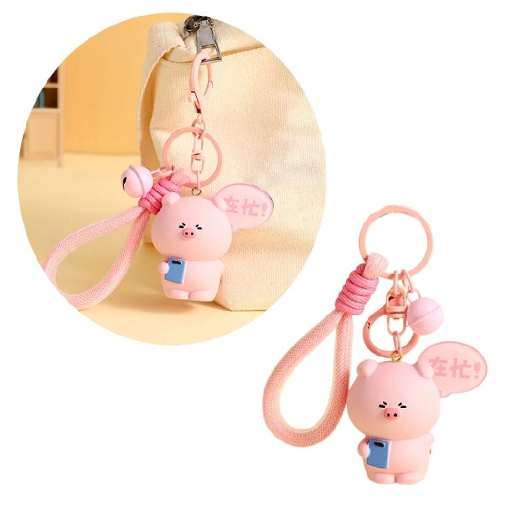 Modern Bear Keyring Lightweight and Ergonomic Bag Charm Creative Keychain for Creative Trendsetters and Collector