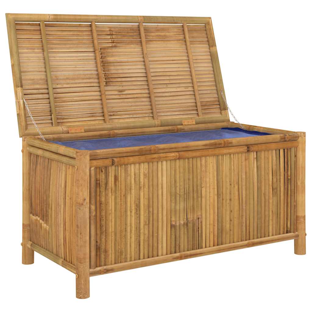 Vidaxl Skrzynia Ogrodowa, 110X52X55 Cm, Bambus