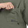 Jack Wolfskin Short Sleeve Hemp JP LHMP WOODWORKER T Cotton olive Men's T-Shirt (Moisture-Wicking, Quick-Drying, Anti-Odor, Antibacterial) [5033891 /