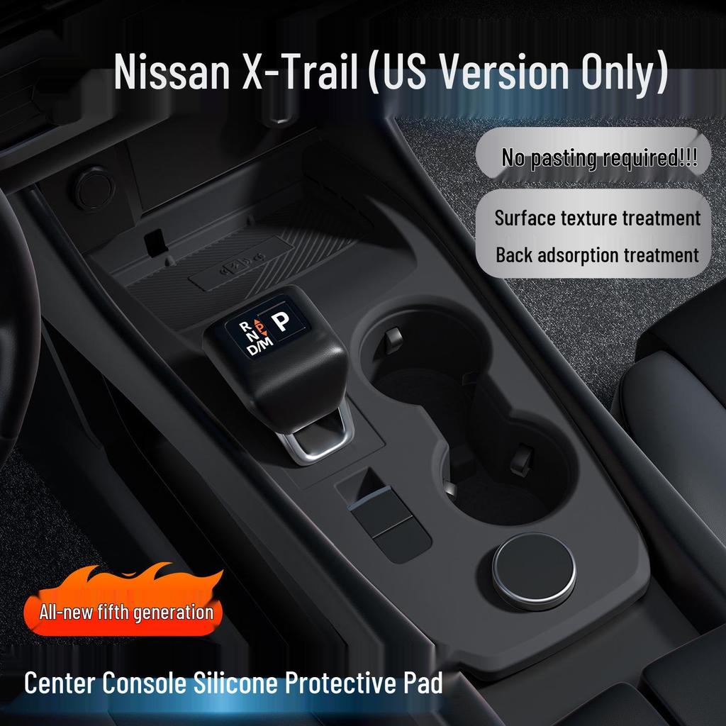 Nissan X-Trail Rogue Silicone Anti-slip Center Console Pad