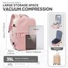 Vacuum Compressed Backpack, Suitable for Business Leisure, Travel Bag, Multifunctional Laptop Backpack Vacuum Bags for Clothes