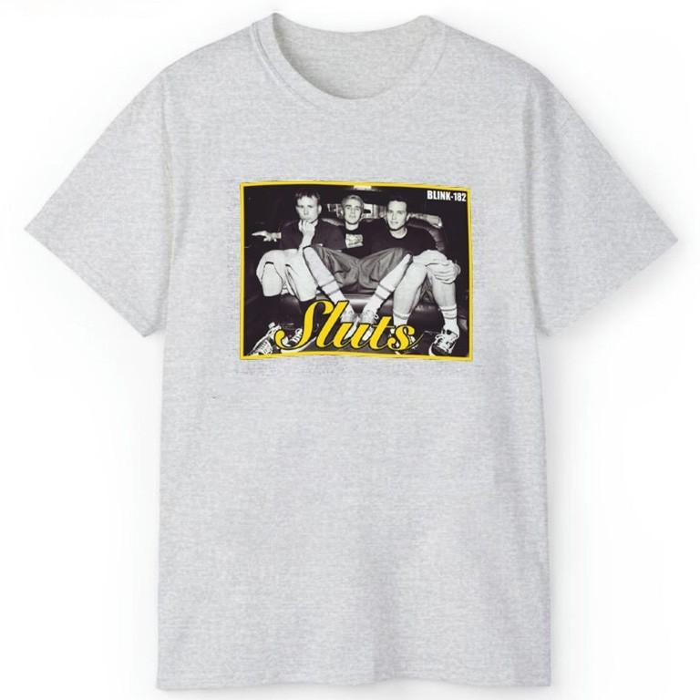 Ретро футболка Blink-182 Sluts Унисекс S-5XL XL