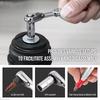 Double Head Fast Ratchet Wrench 1/4 Ratchet Double-Ended Mini Socket Wrench Set Bicycle Workshop Tool Hand Tools