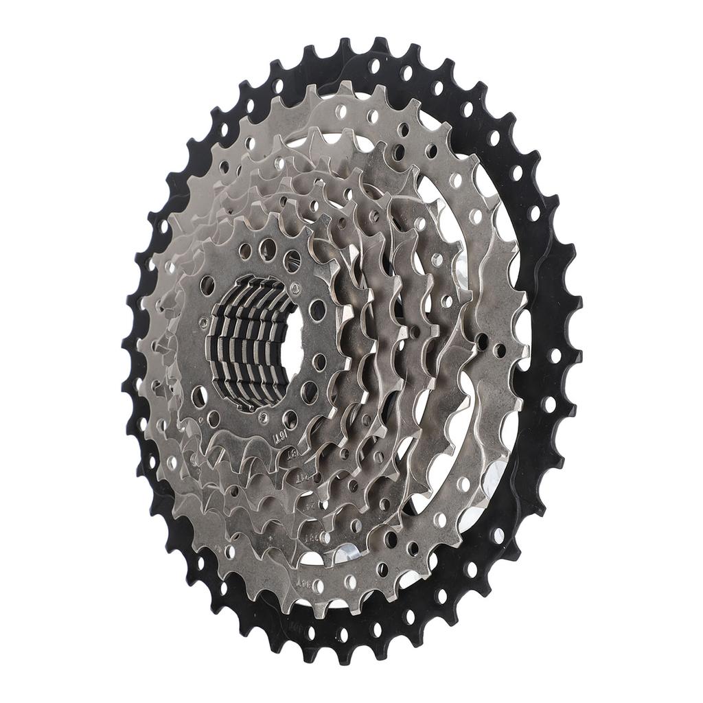 9-fach Kassette 12-40T Fahrradkassette Aluminiumlegierung Fahrrad Freilauf Sanfte Rotation Geräuschlos