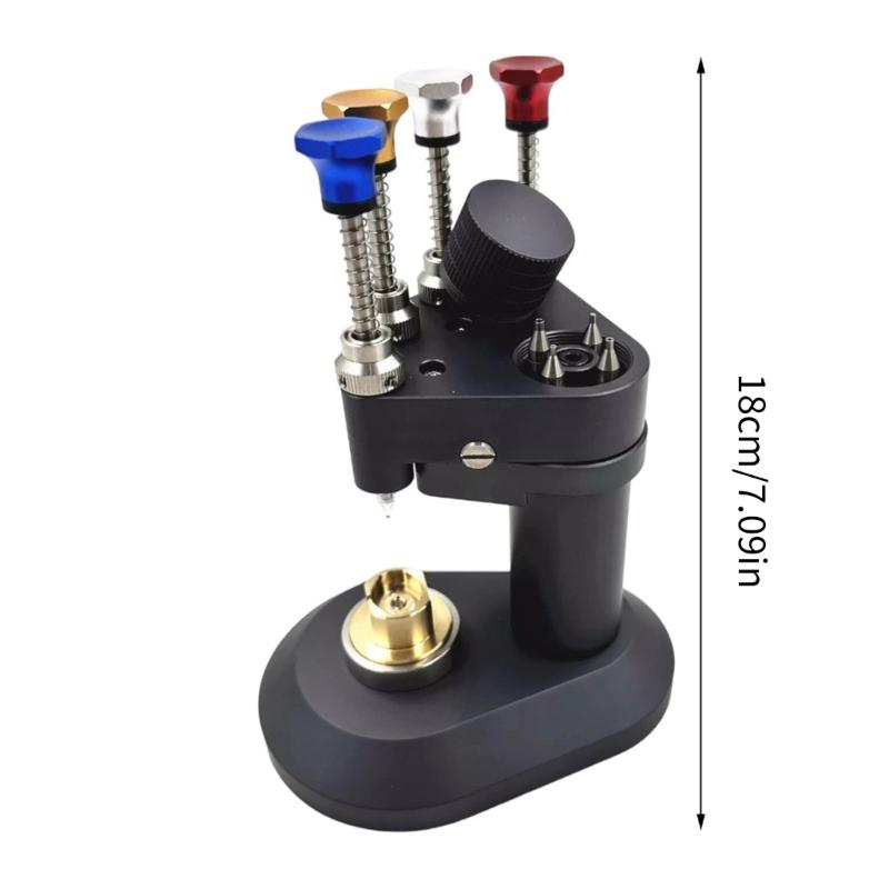 Professional Aluminum Alloy Watch Hands Setting Tool 4 Pin Design Suiatble For Accurate Watch Repair Timepiece Assembly