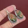 Unakite Earrings Handmade Jewelry Dainty Gemstone Earring 925 Sterling Silver Earring Antique Jewelry Beautiful Dangle Earring Gifts For Her