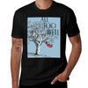All Too Well Novel Cover (Transparant) Tshirt Minimalist Casual Short Sleeve Top